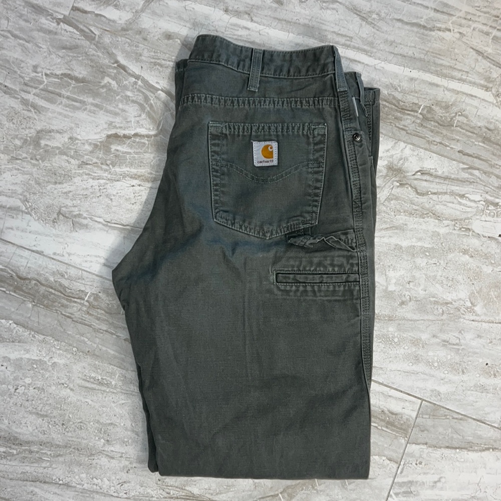 Carhartt women’s olive green work pants